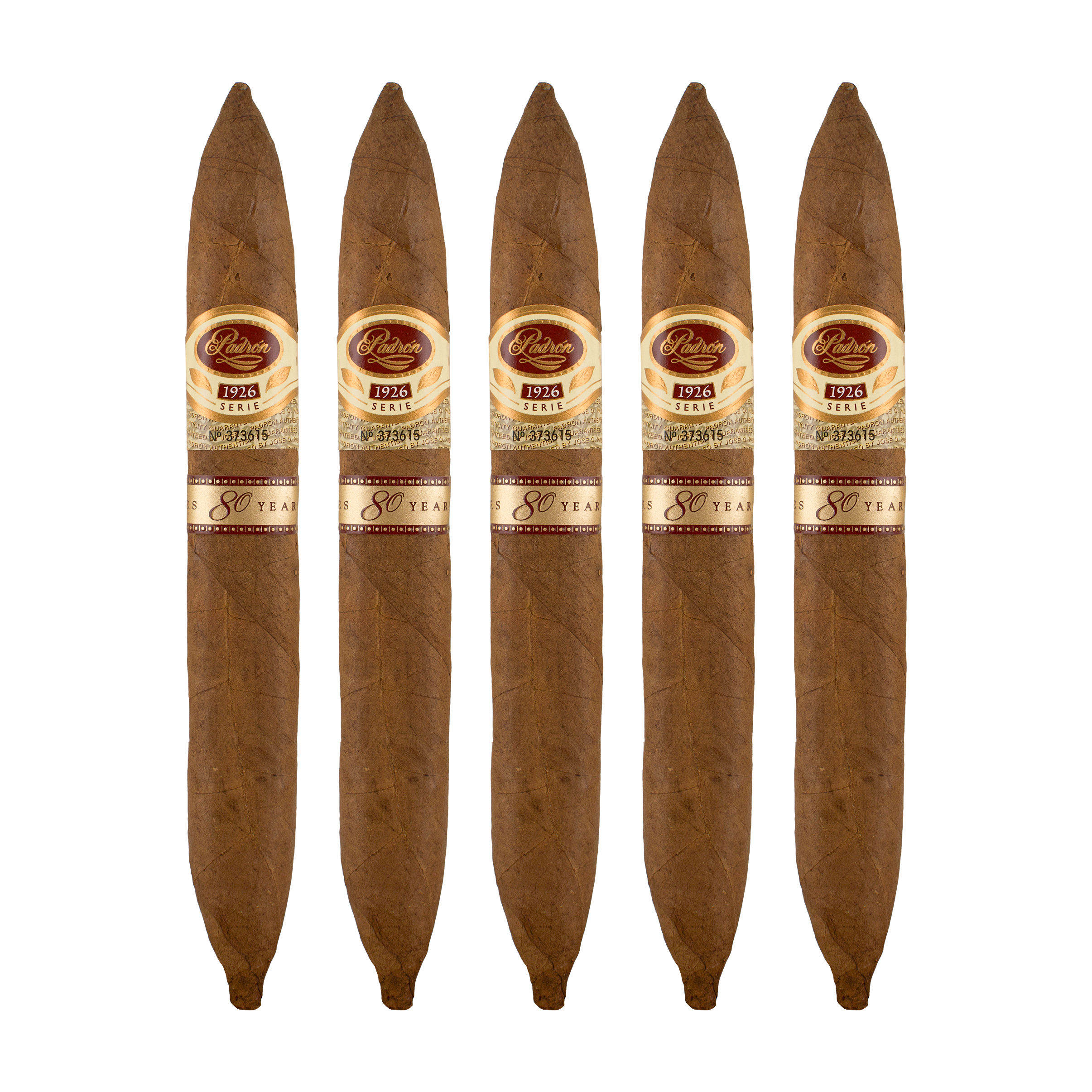 Padron 1926 80th Anniversary Natural Perfecto Cigar - 5 Pack