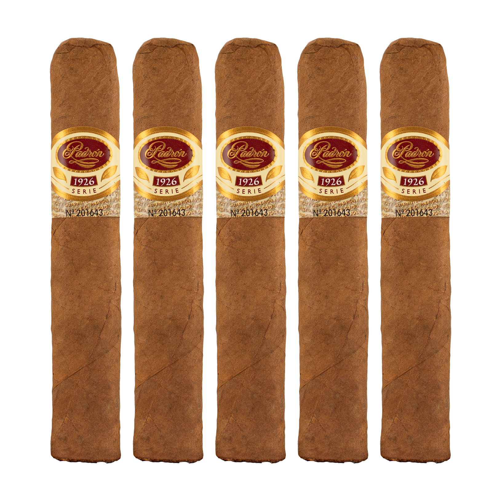 Padron 1926 No. 6 Natural Robusto Cigar - 5 Pack
