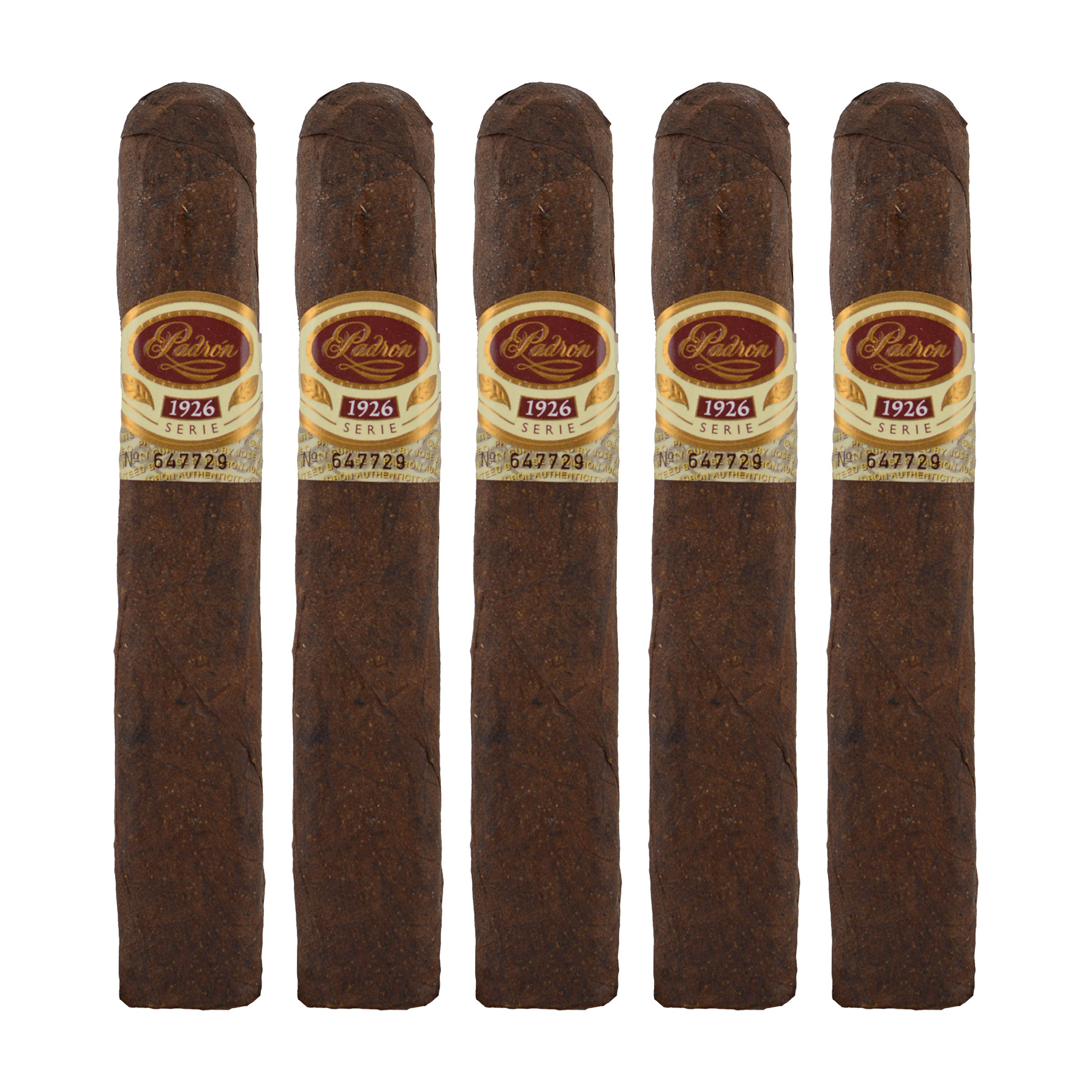 Padron 1926 No. 6 Maduro Robusto Cigar - 5 Pack
