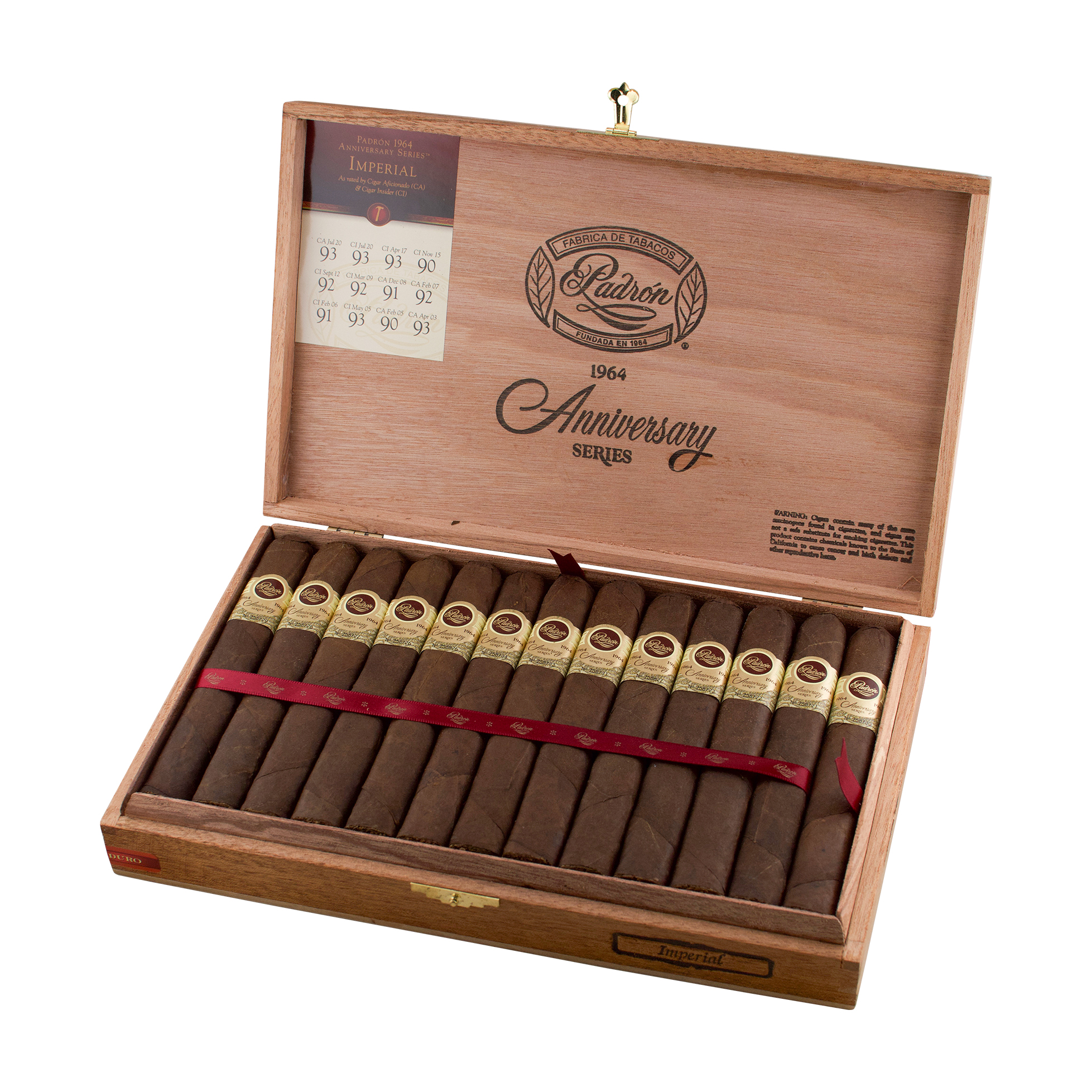 Padron 1964 Anniversary Imperial Maduro Toro Cigar - Box Padron 1964 Anniversary Imperial Maduro Toro Cigar - Box