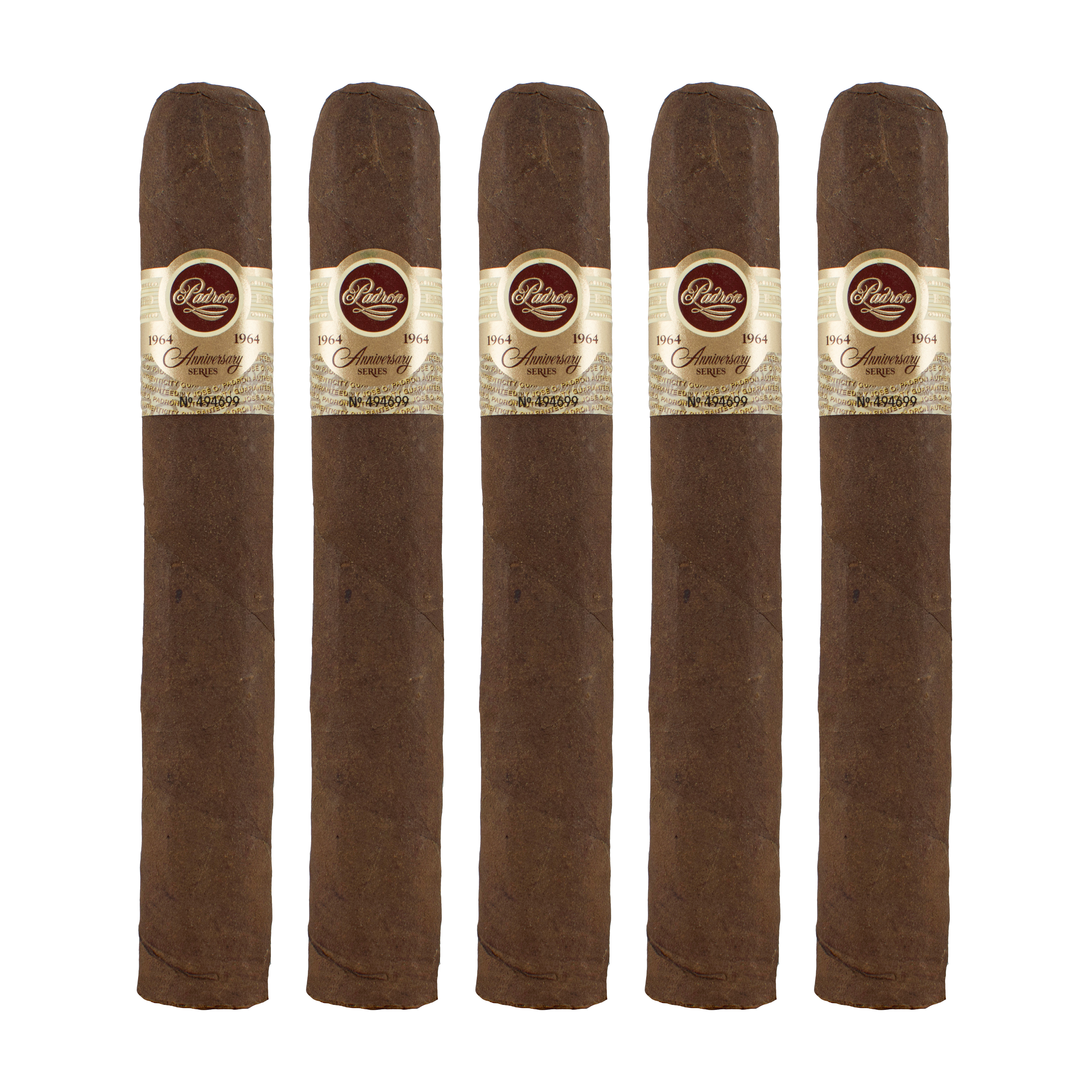 Padron 1964 Anniversary No. 4 Maduro Gordo Cigar - 5 Pack Padron 1964 Anniversary No. 4 Maduro Gordo Cigar - 5 Pack