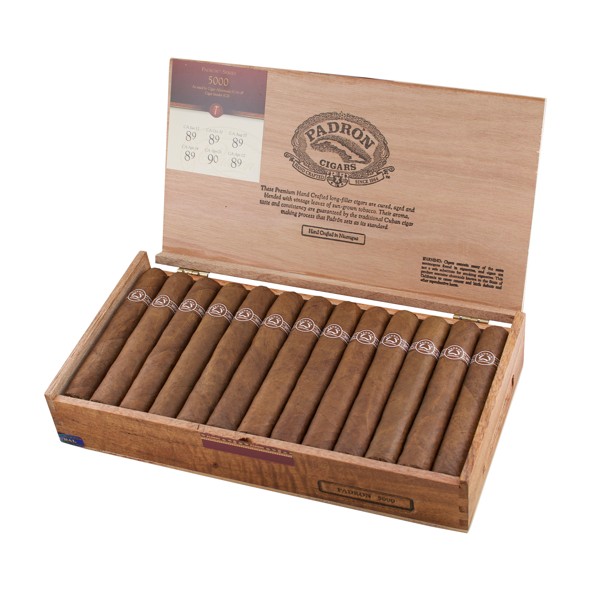Padron 5000 Natural Robusto Cigar - Box Padron 5000 Natural Robusto Cigar - Box