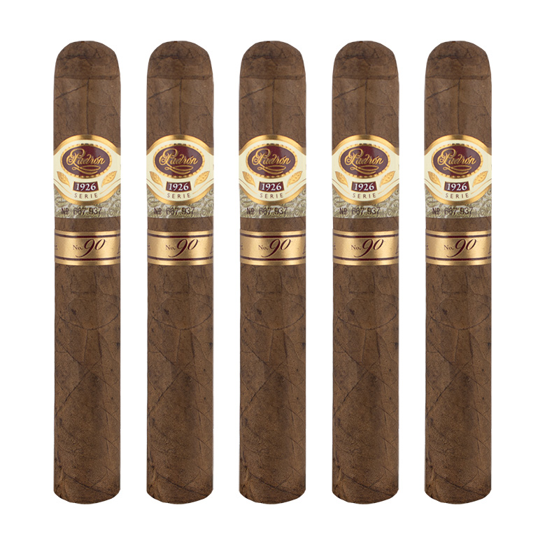 Padron 1926 No. 90 Maduro Tubo Cigar - 5 Pack