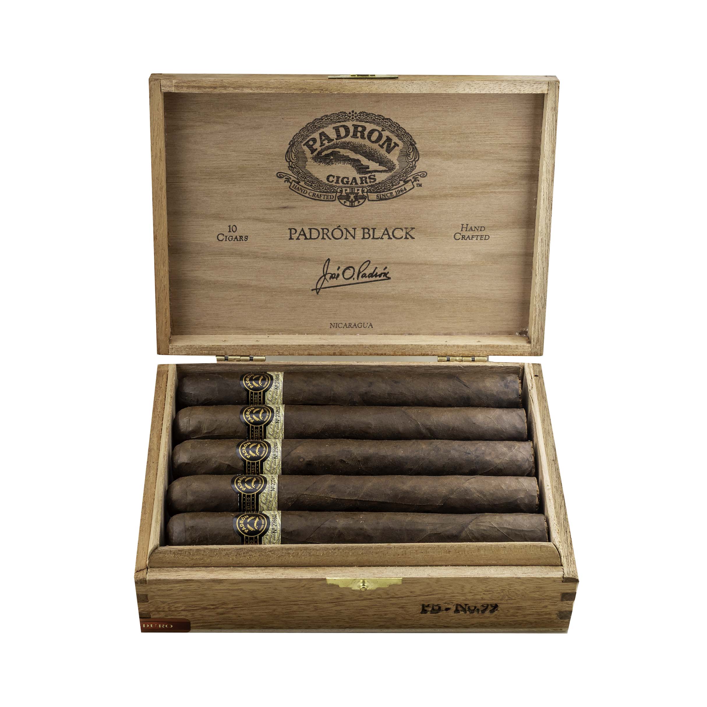 Padron Black PB99 Maduro Cigar - Box Of 10 Padron Black PB99 Maduro Cigar - Box Of 10