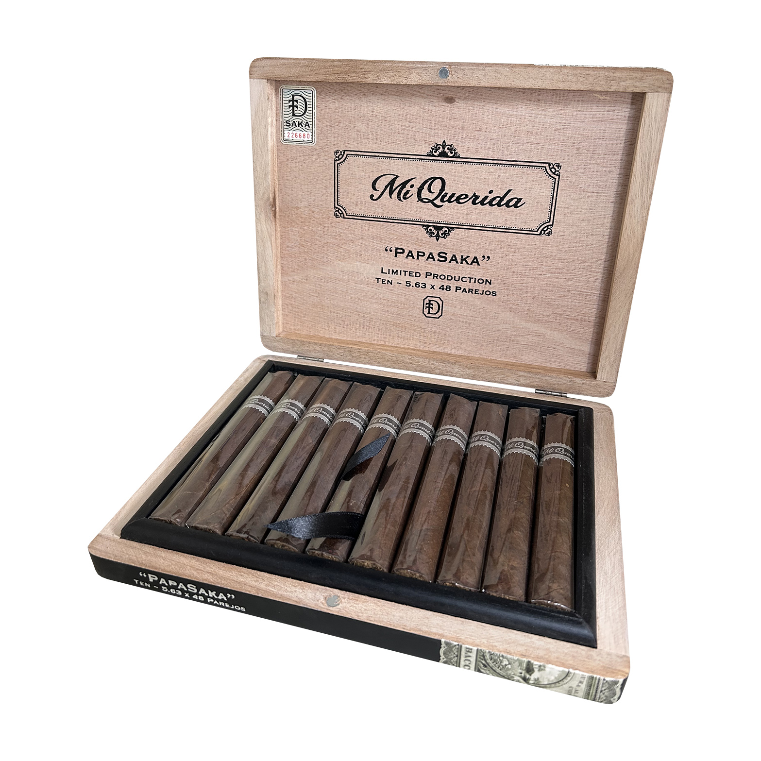 Mi Querida Black PapaSaka Cigar - Box
