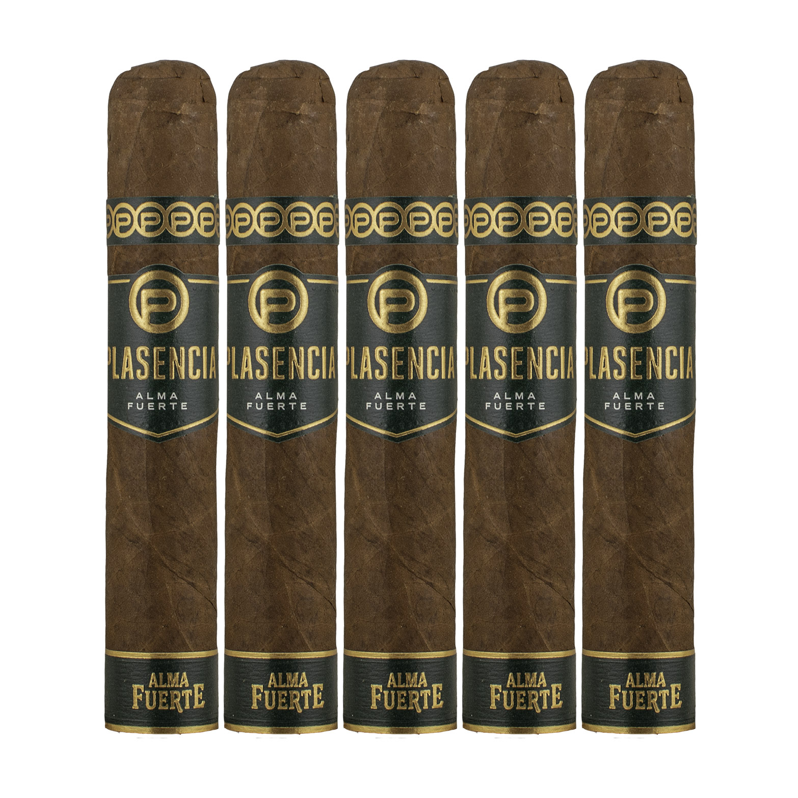 Plasencia Alma Fuerte Natural Robustus II Robusto Cigar - 5 Pack