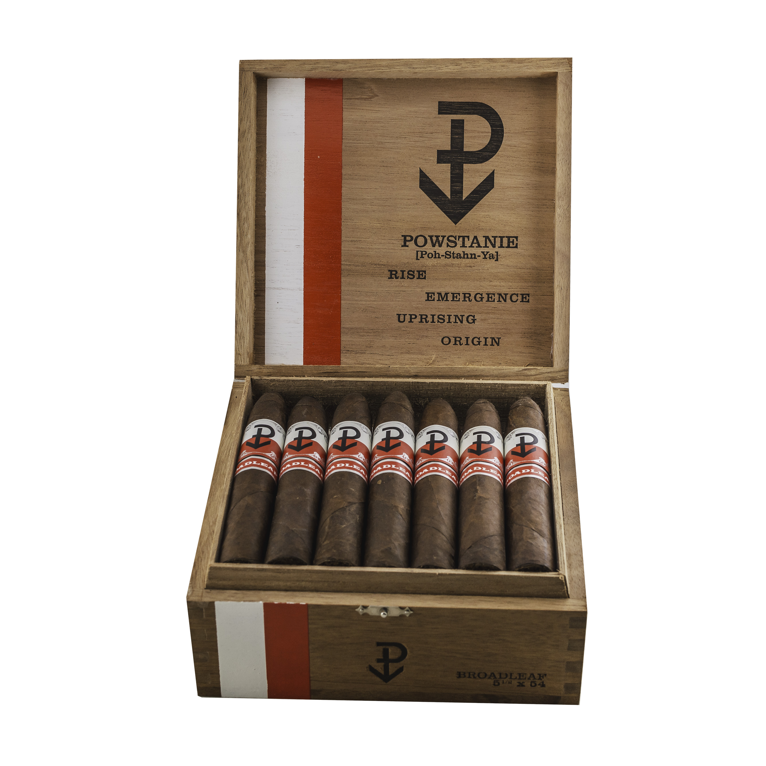Powstanie Broadleaf Belicoso Cigar - Box Powstanie Broadleaf Belicoso Cigar - Box