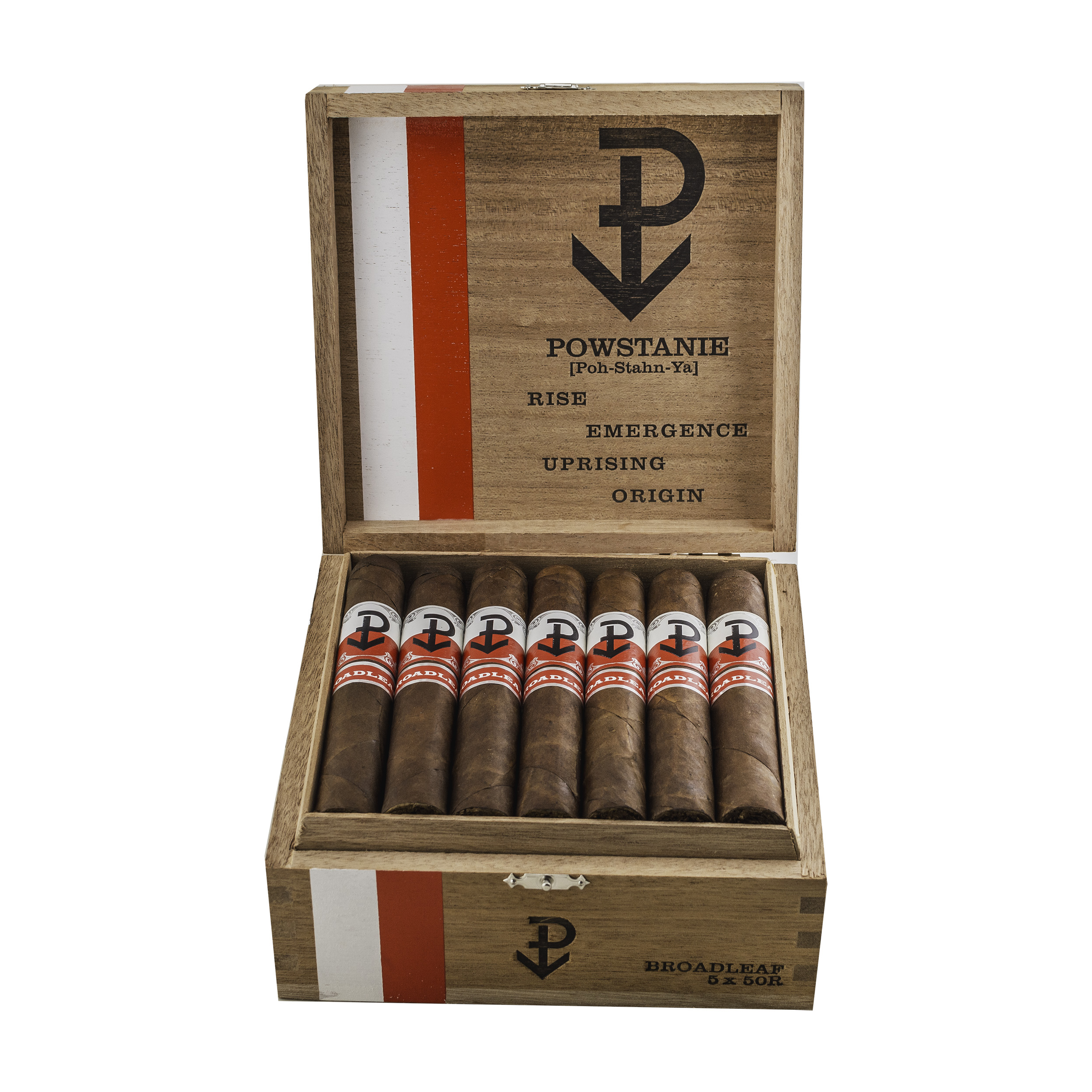 Powstanie Broadleaf Robusto Cigar - Box Powstanie Broadleaf Robusto Cigar - Box