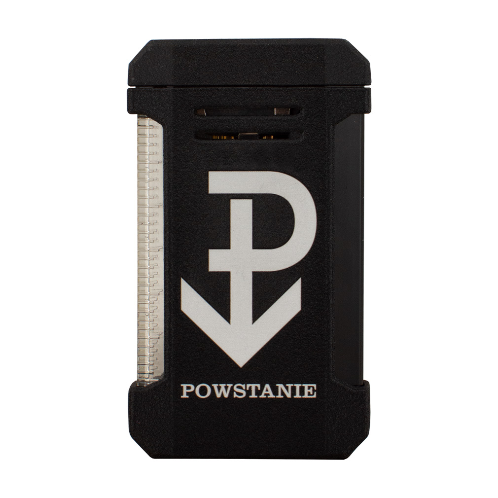 Powstanie Flat Flame Lighter - Black Powstanie Flat Flame Lighter - Black