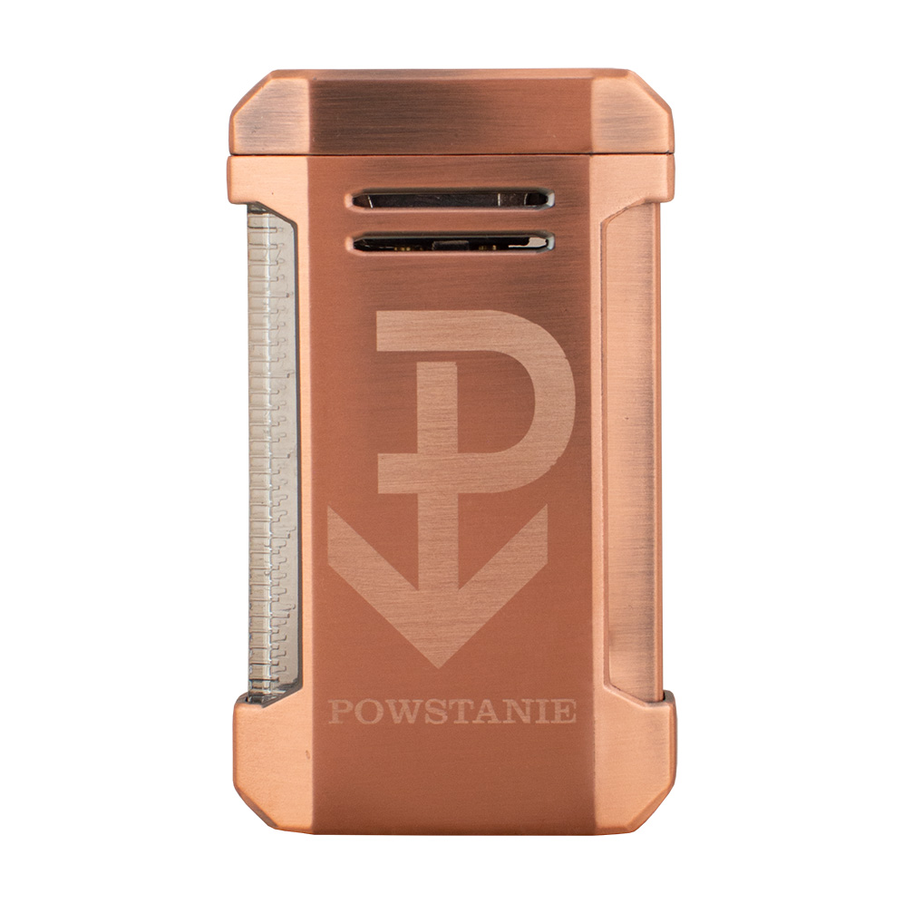 Powstanie Flat Flame Lighter - Bronze Powstanie Flat Flame Lighter - Bronze