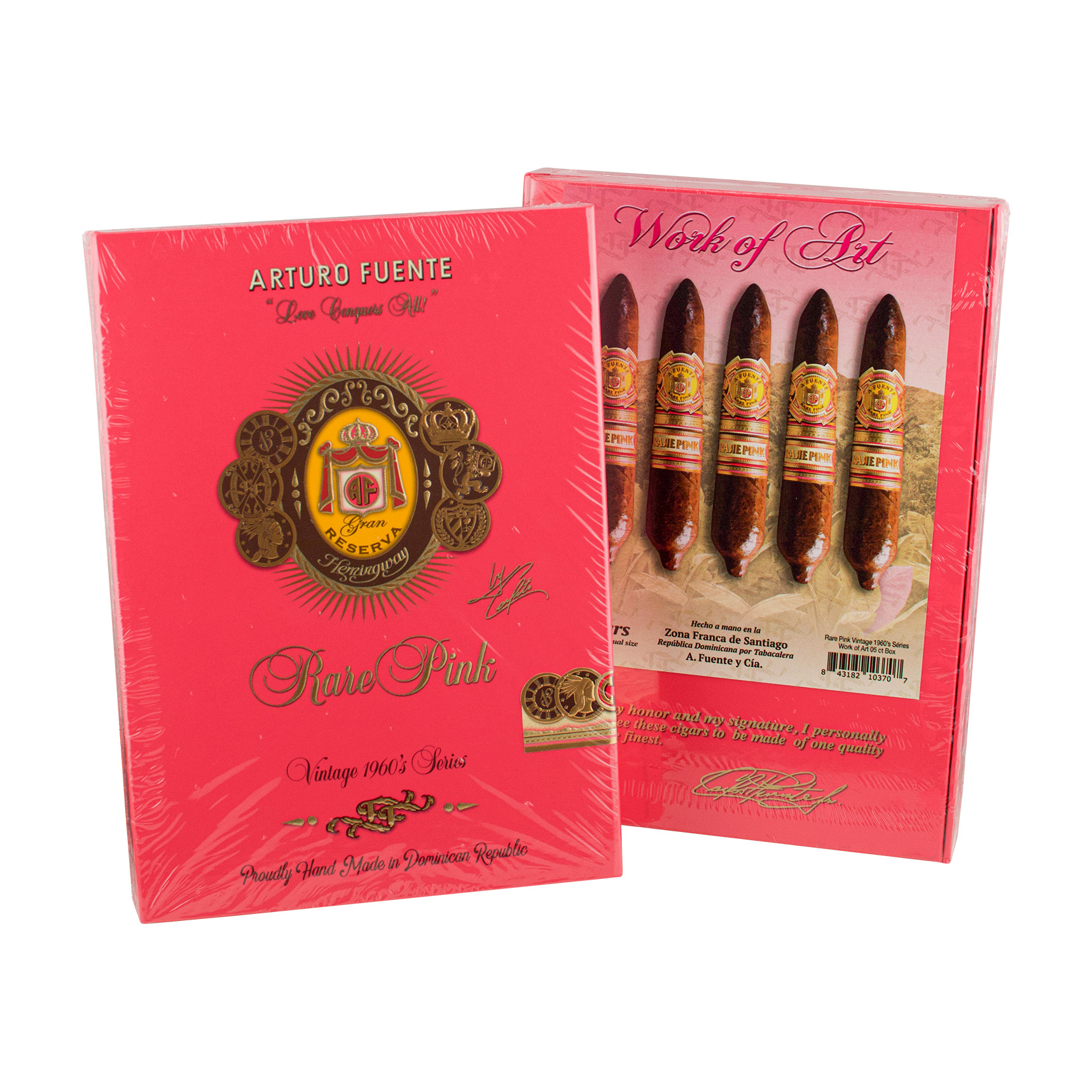 Arturo Fuente Rare Pink Work of Art - Single