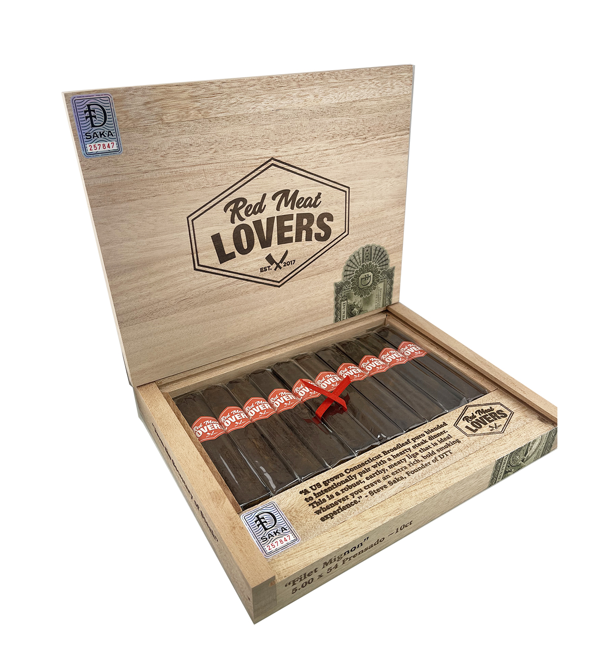 Red Meat Lovers Filet Mignon Cigar - Box Red Meat Lovers Filet Mignon Cigar - Box