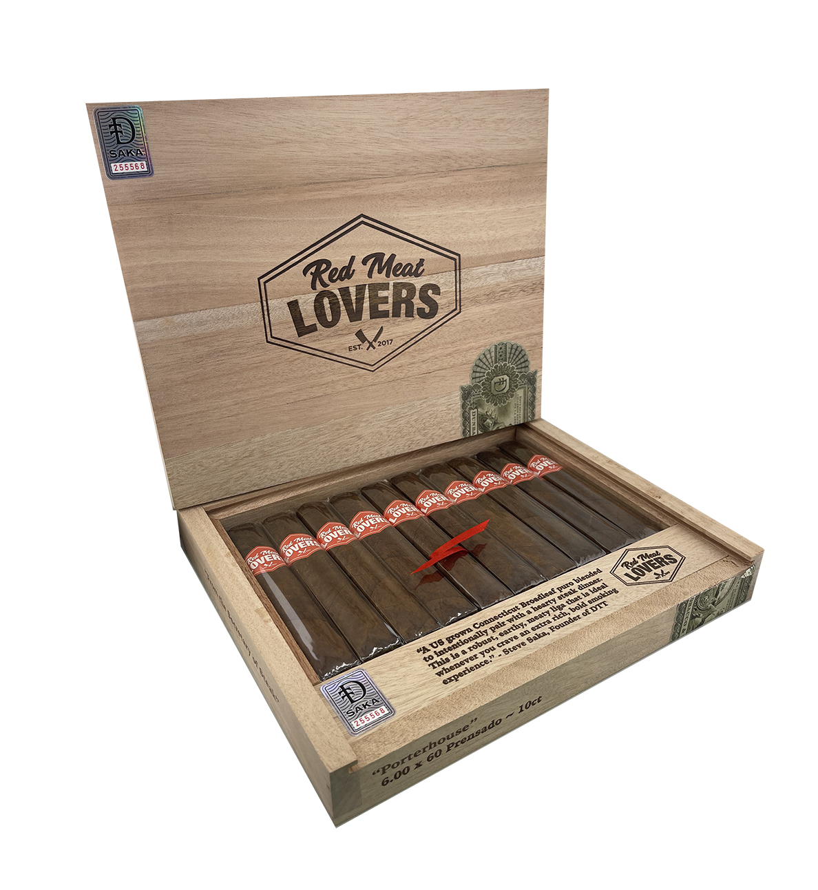 Red Meat Lovers Porterhouse Cigar - Box Red Meat Lovers Porterhouse Cigar - Box