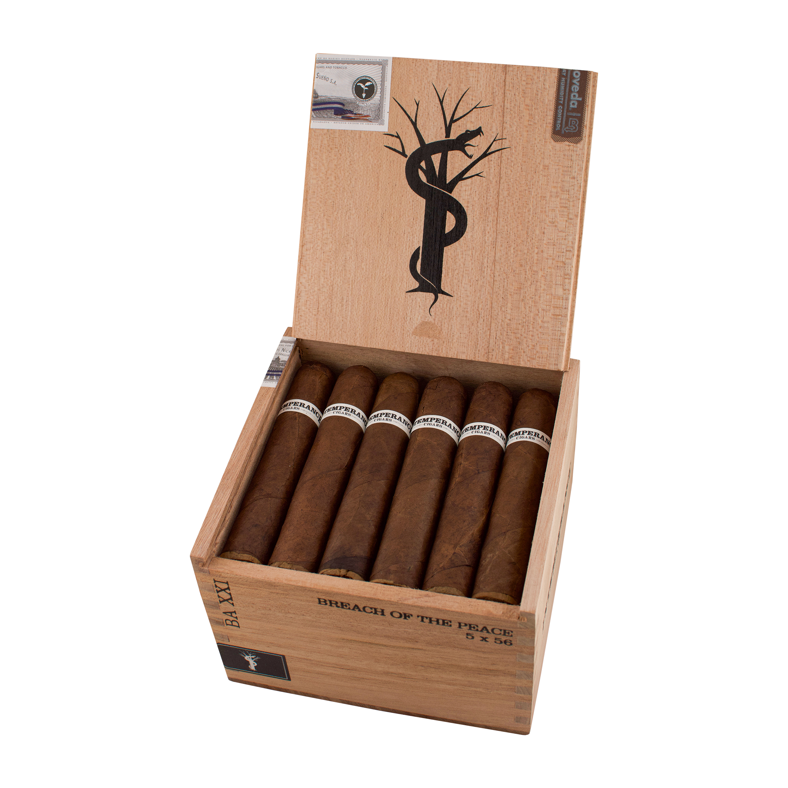 Intemperance BA XXI Breach of the Peace Cigar - Box Intemperance BA XXI Breach of the Peace Cigar - Box