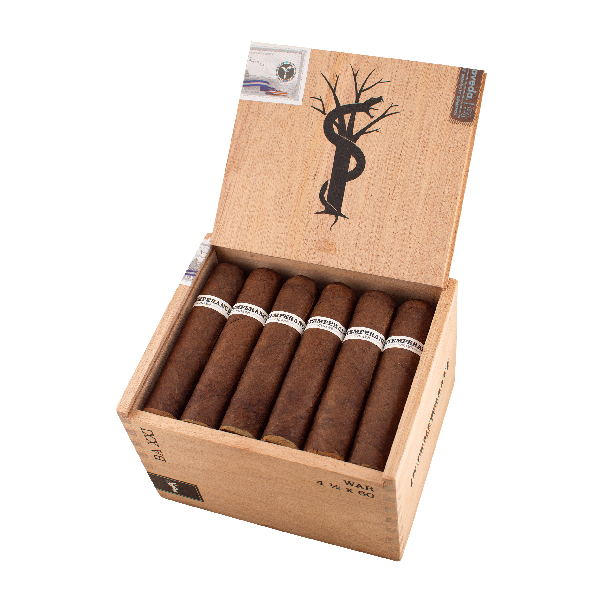 Intemperance BA XXI War Petite Gordo Cigar - Box