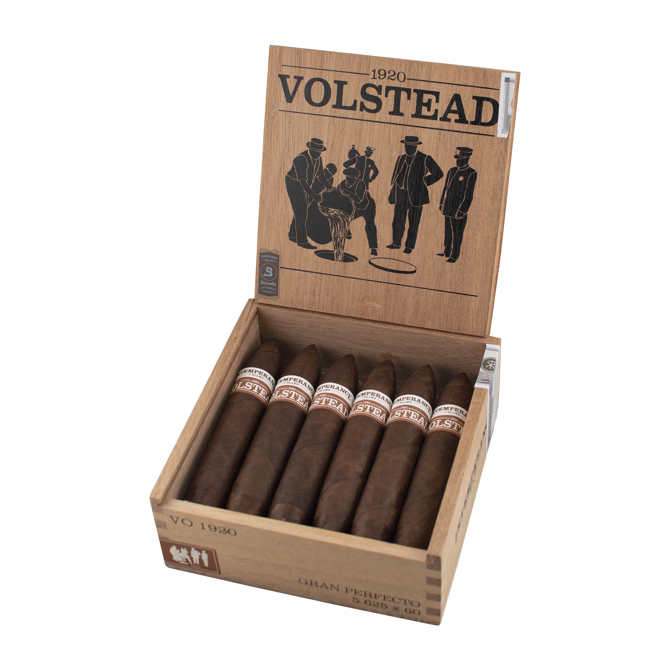 Intemperance Volstead Gran Perfecto Cigar - Box Intemperance Volstead Gran Perfecto Cigar - Box