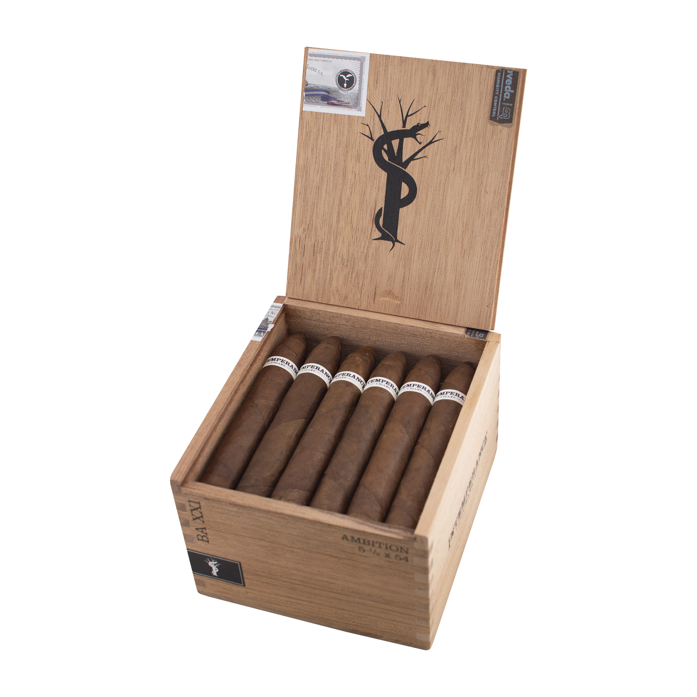 Intemperance BA XXI Ambition Belicoso Cigar - Box Intemperance BA XXI Ambition Belicoso Cigar - Box