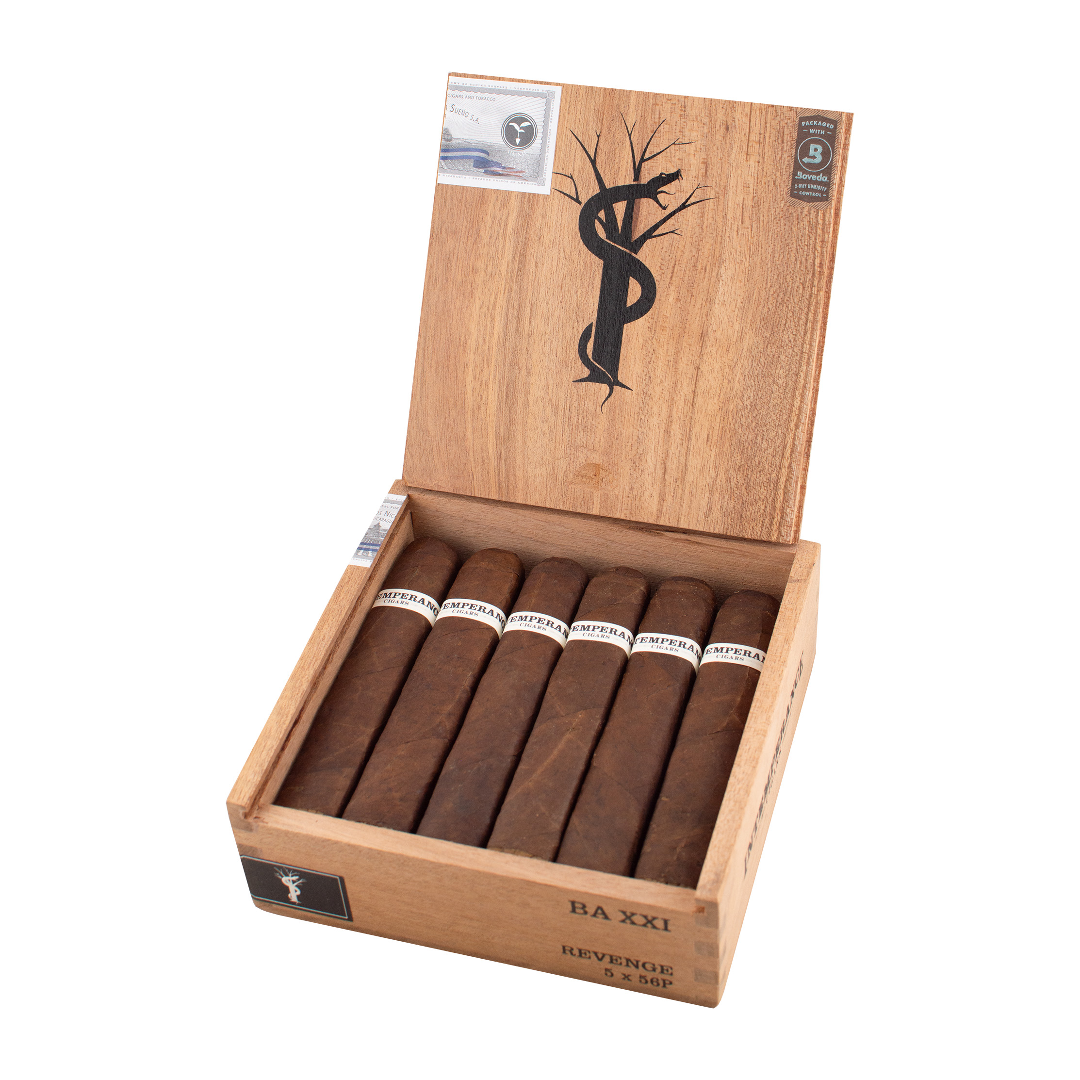 Intemperance BA XXI Revenge BP Robusto Cigar - Box Intemperance BA XXI Revenge BP Robusto Cigar - Box