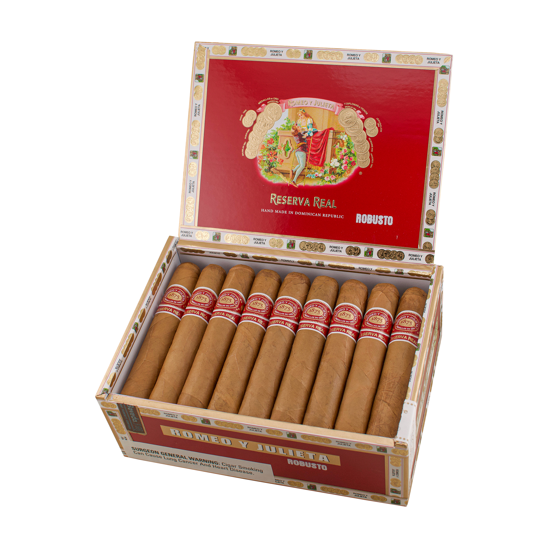 Romeo Y Julieta Reserva Real Robusto Cigar - Box Romeo Y Julieta Reserva Real Robusto Cigar - Box