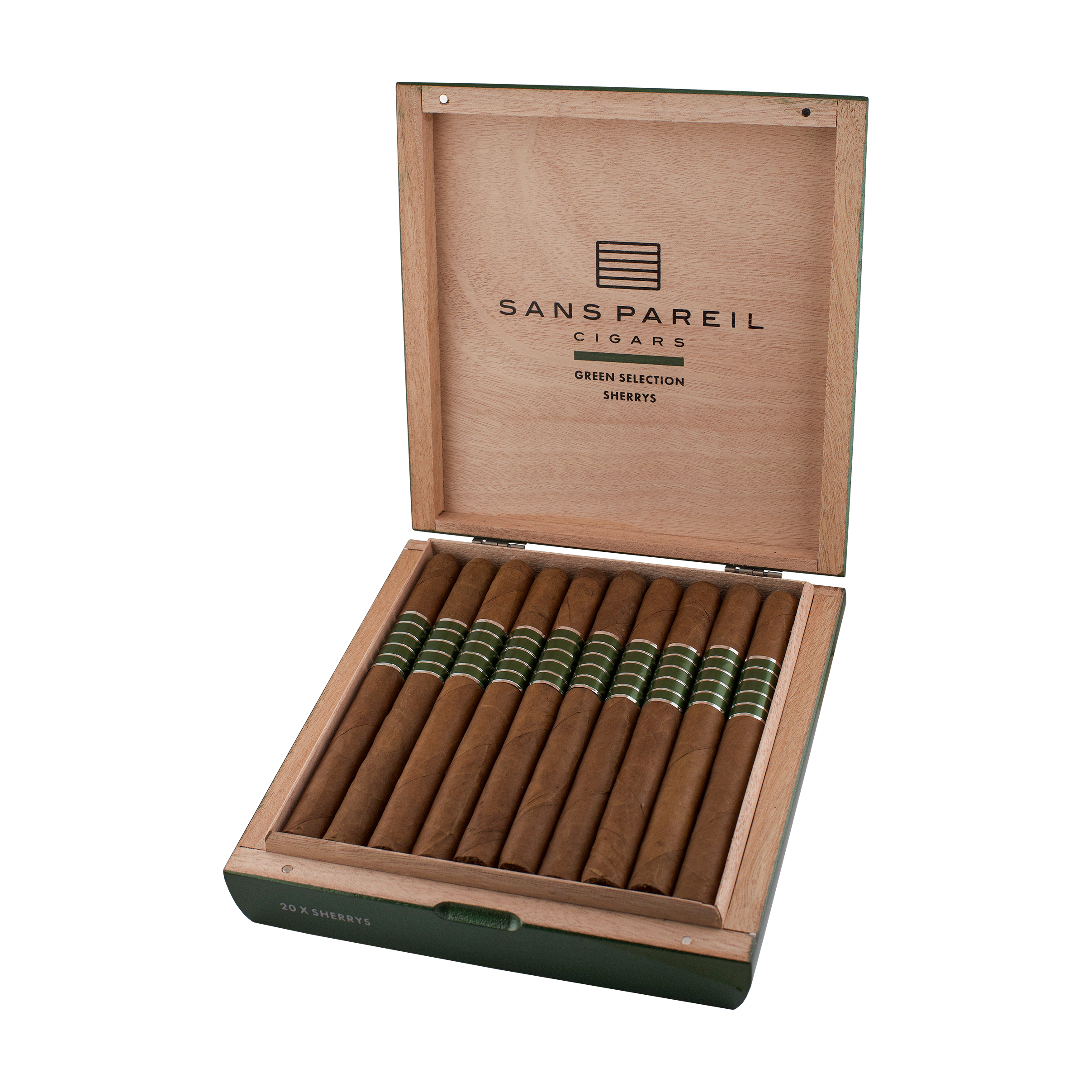 Sans Pareil Green Sherrys Cigar - Box