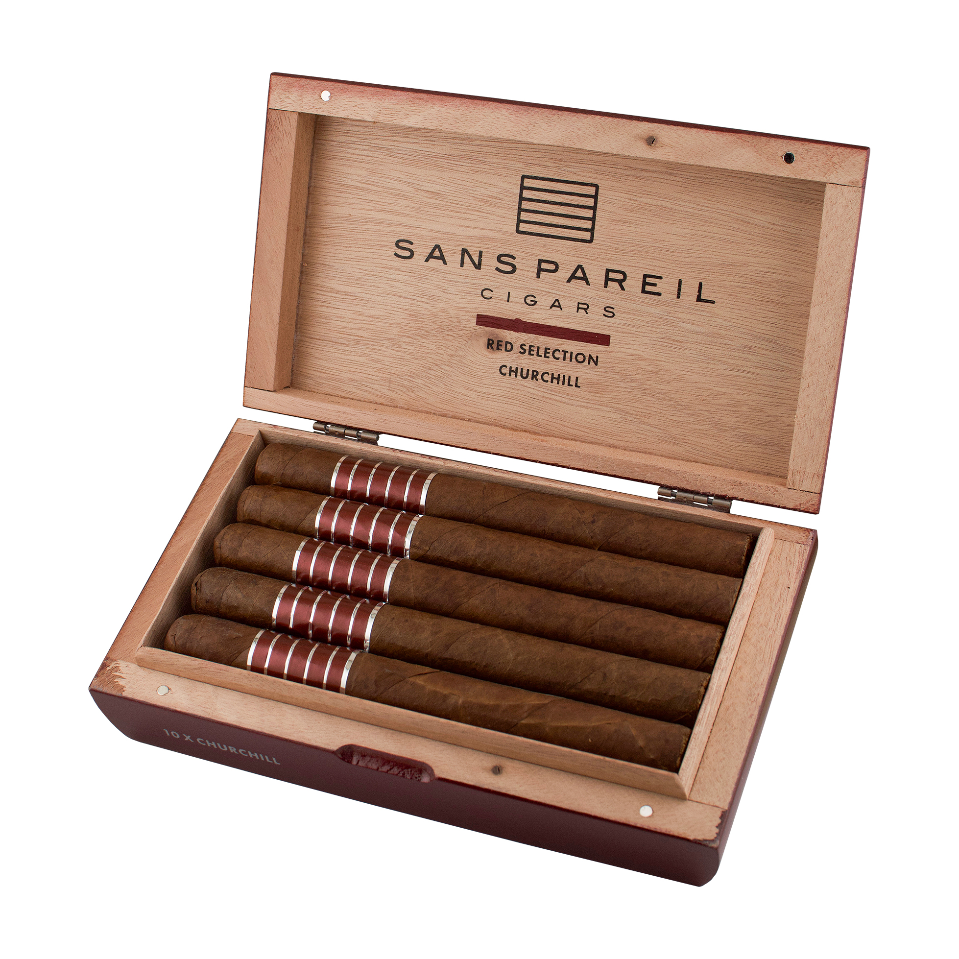 Sans Pareil Red Churchill Cigar - Box