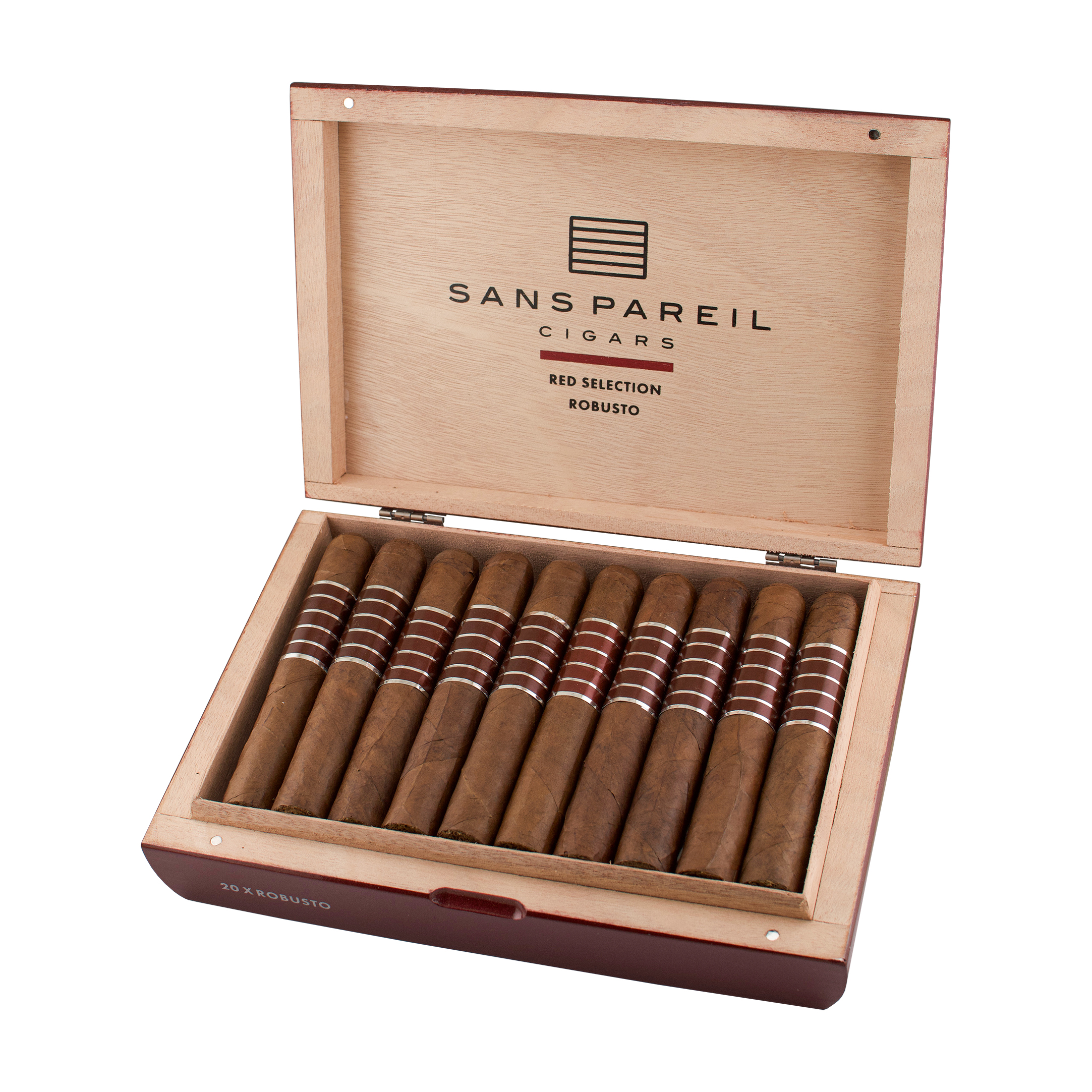 Sans Pareil Red Robusto Cigar - Box