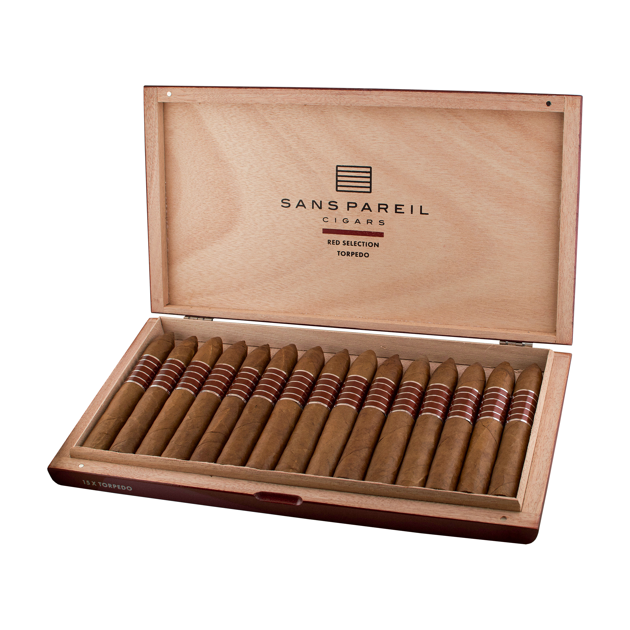 Sans Pareil Red Torpedo Cigar - Box