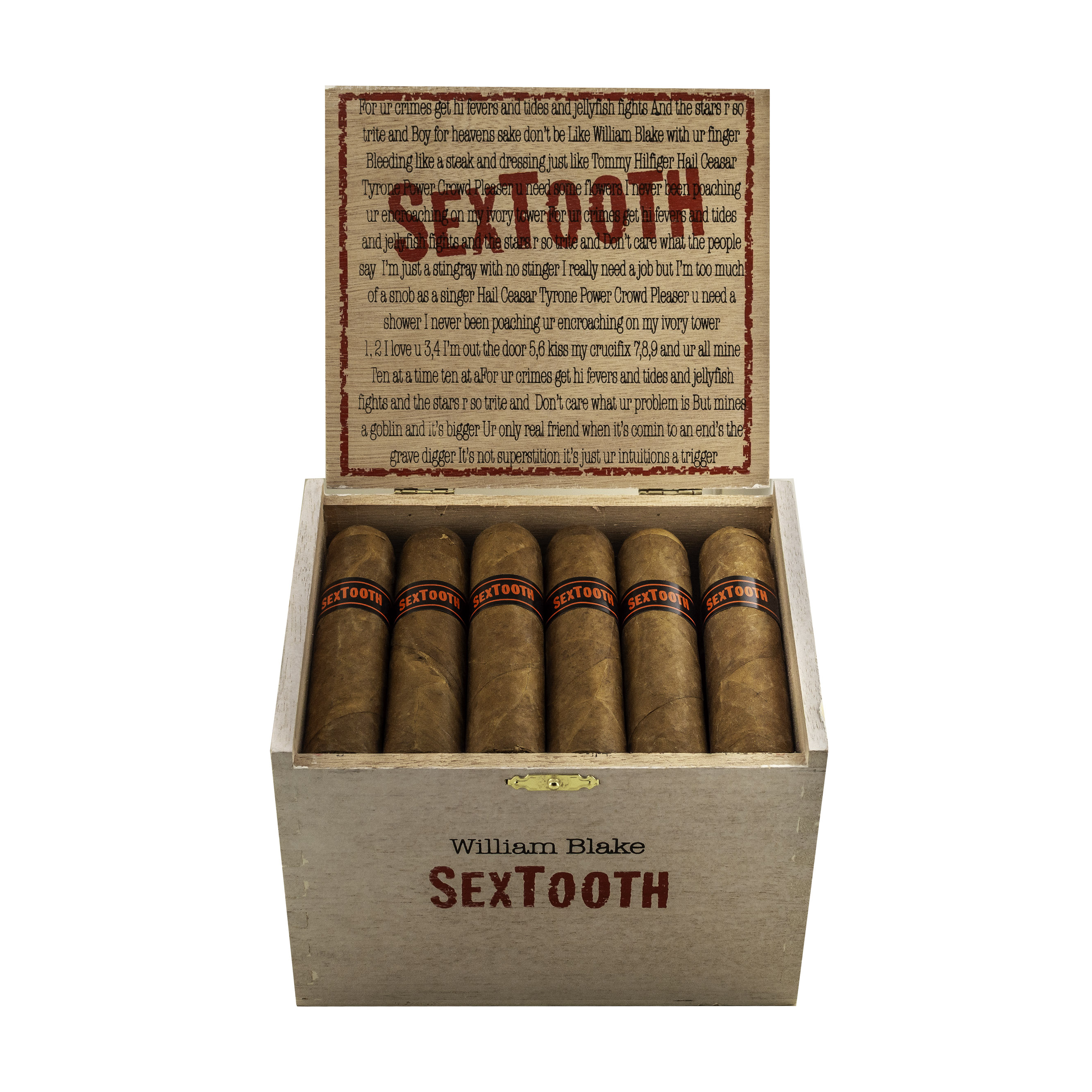 Sextooth William Blake (4 1/2 x 60) - Box of 24