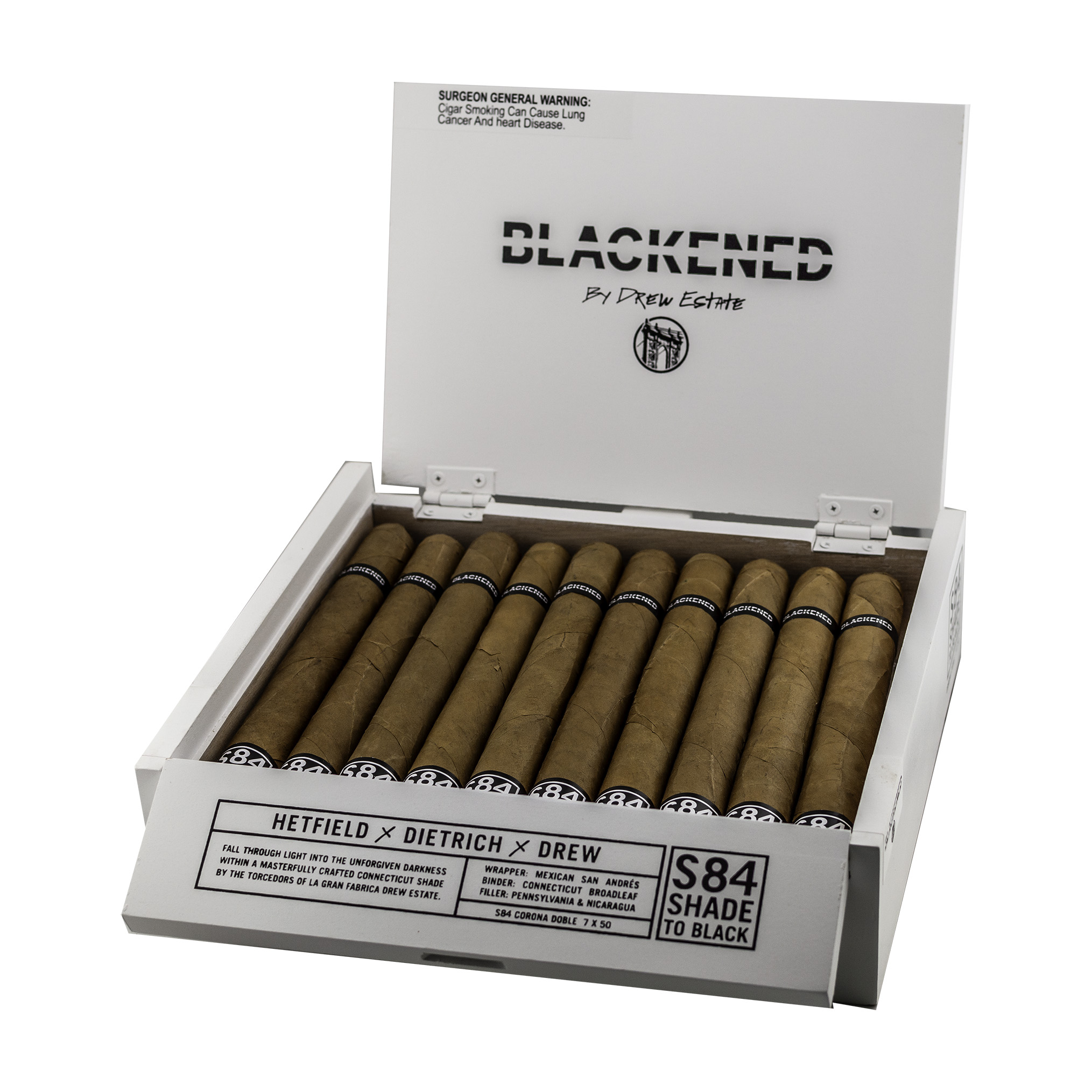 Blackened S84 Corona Doble Cigar - Box Blackened S84 Corona Doble Cigar - Box