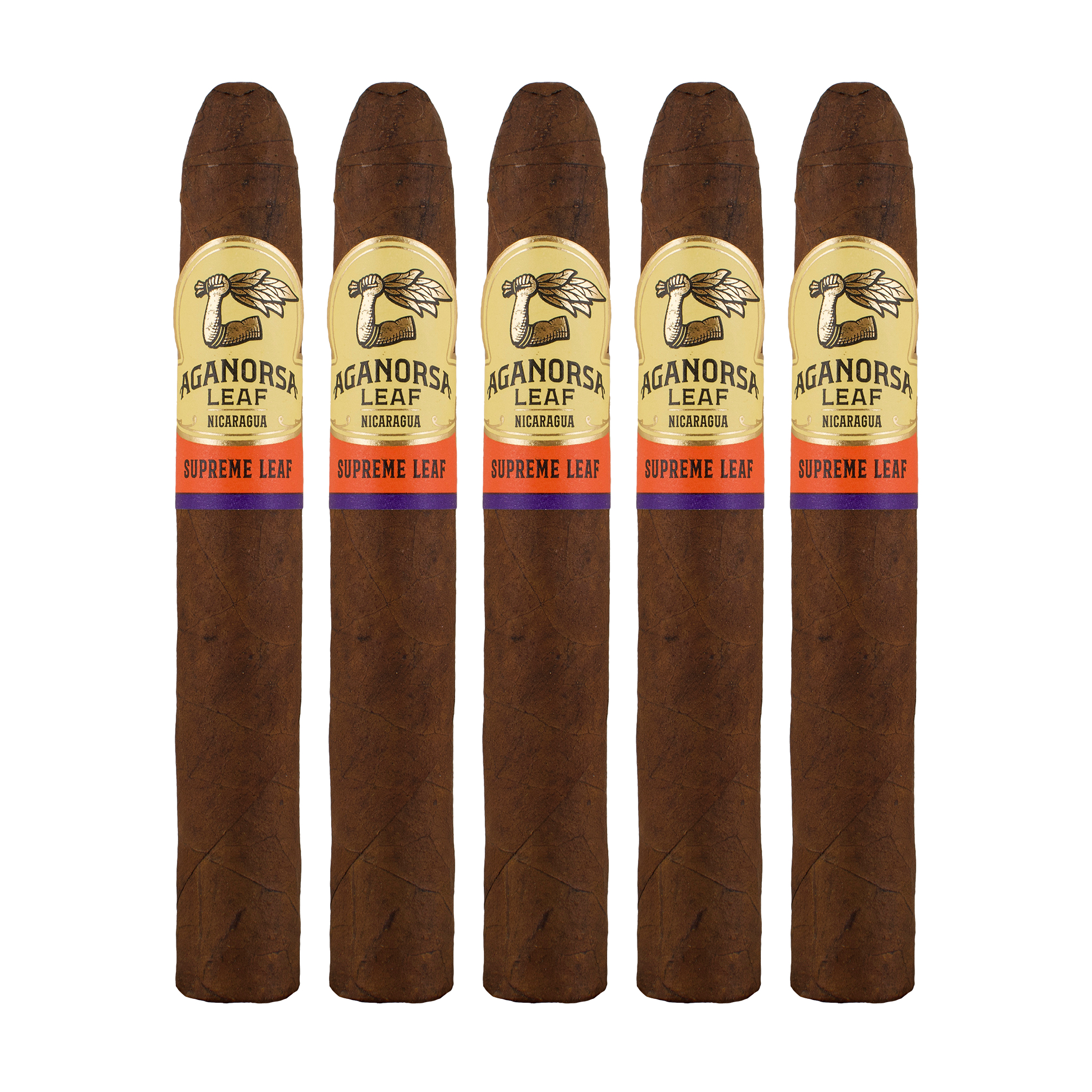 Aganorsa Supreme Leaf 109 Toro - 5 Pack Aganorsa Supreme Leaf 109 Toro - 5 Pack