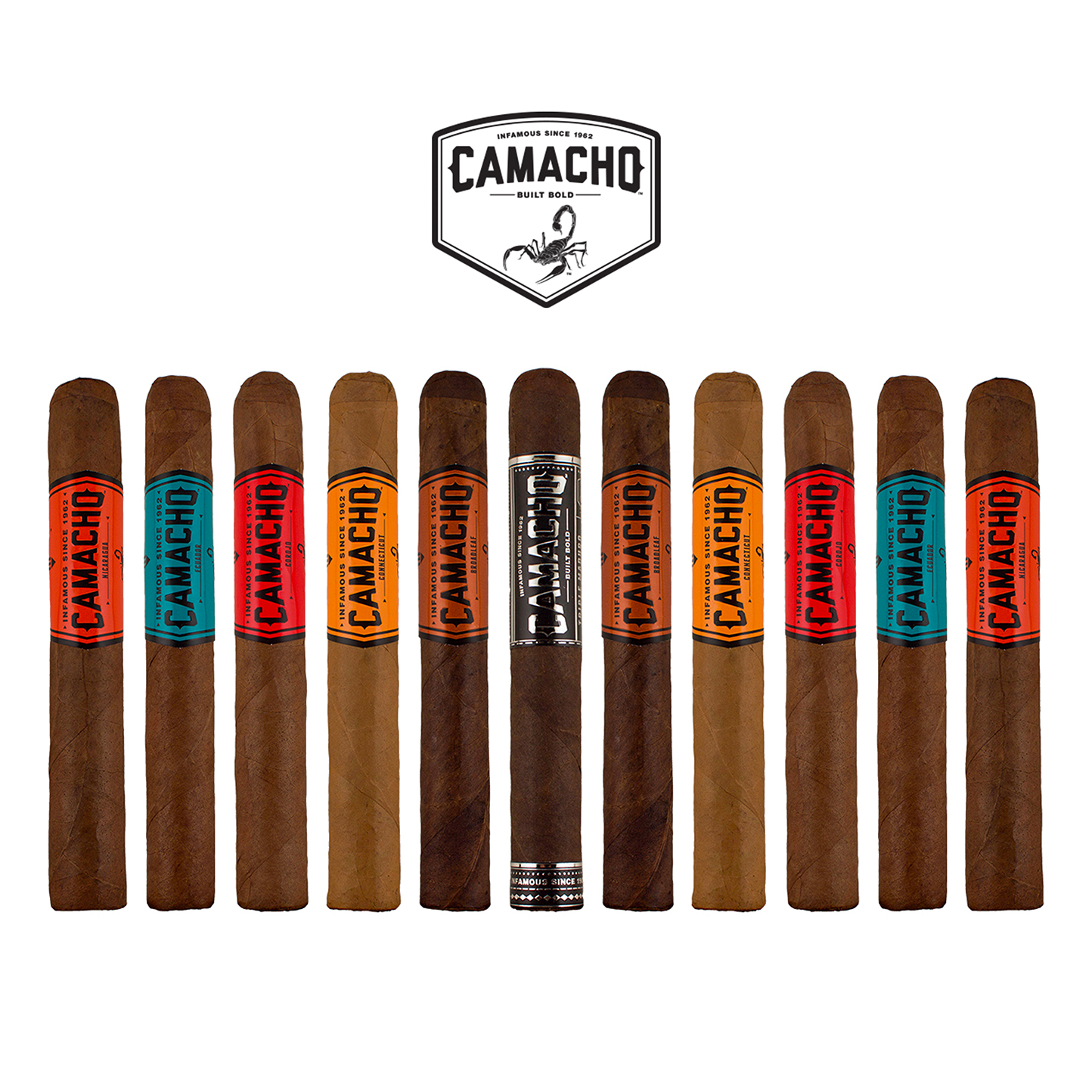 Camacho Bold Triple Maduro Assortment - 11 Pack Sampler Camacho Bold Triple Maduro Assortment - 11 Pack Sampler