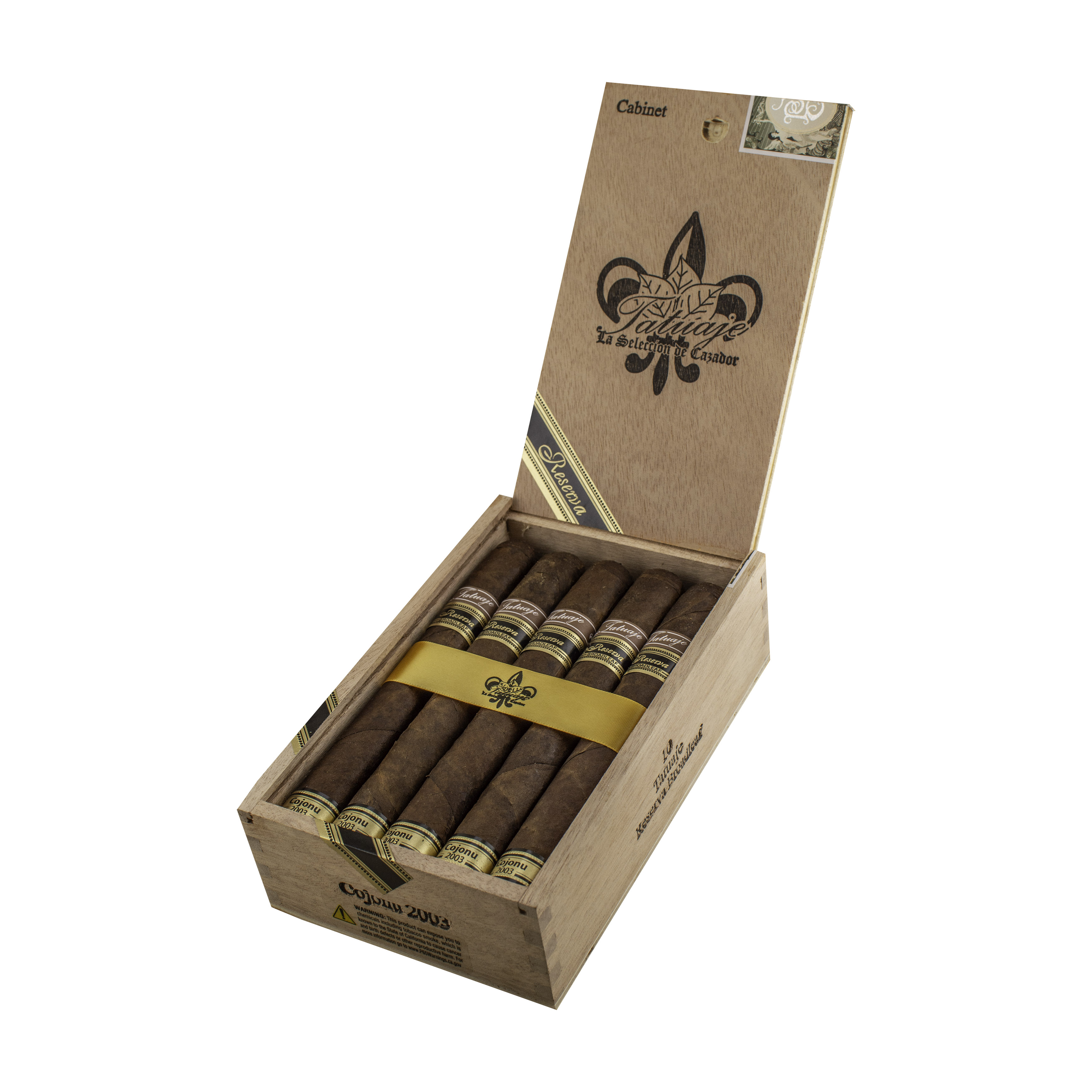 Tatuaje Cojonu Broadleaf 2003 6 1/2 x 52 Cigar - Box Tatuaje Cojonu Broadleaf 2003 6 1/2 x 52 Cigar - Box