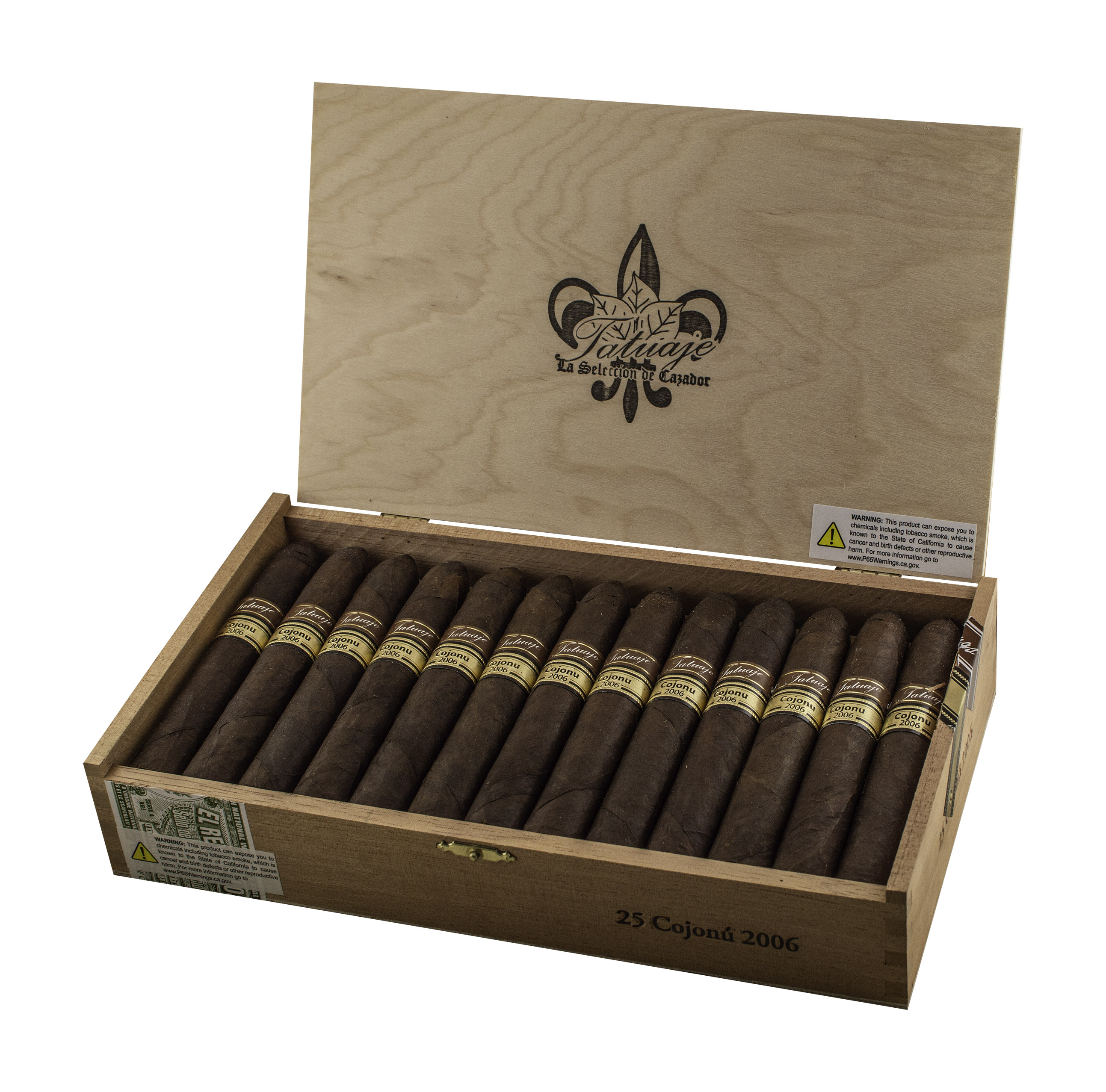 Tatuaje Cojonu 2006 5 1/2 x 52 Cigar - Box of 25