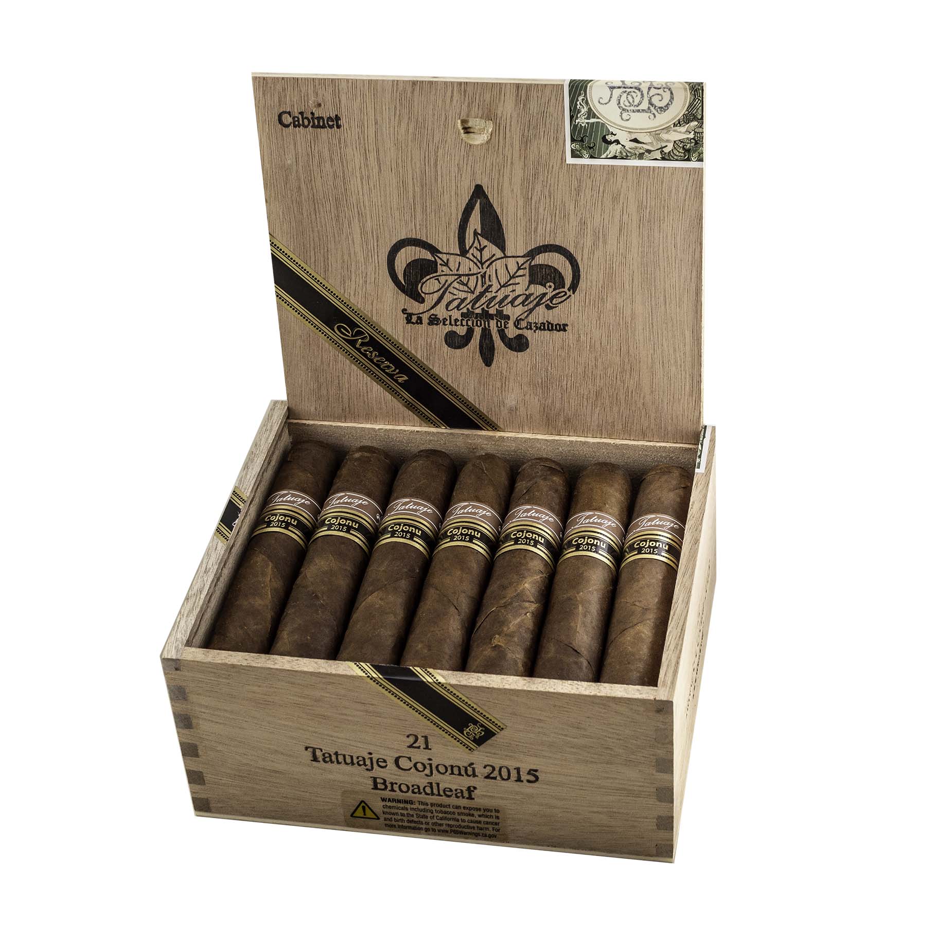 Tatuaje Cojonu 2015 Broadleaf Robusto Cigar - Box Tatuaje Cojonu 2015 Broadleaf Robusto Cigar - Box