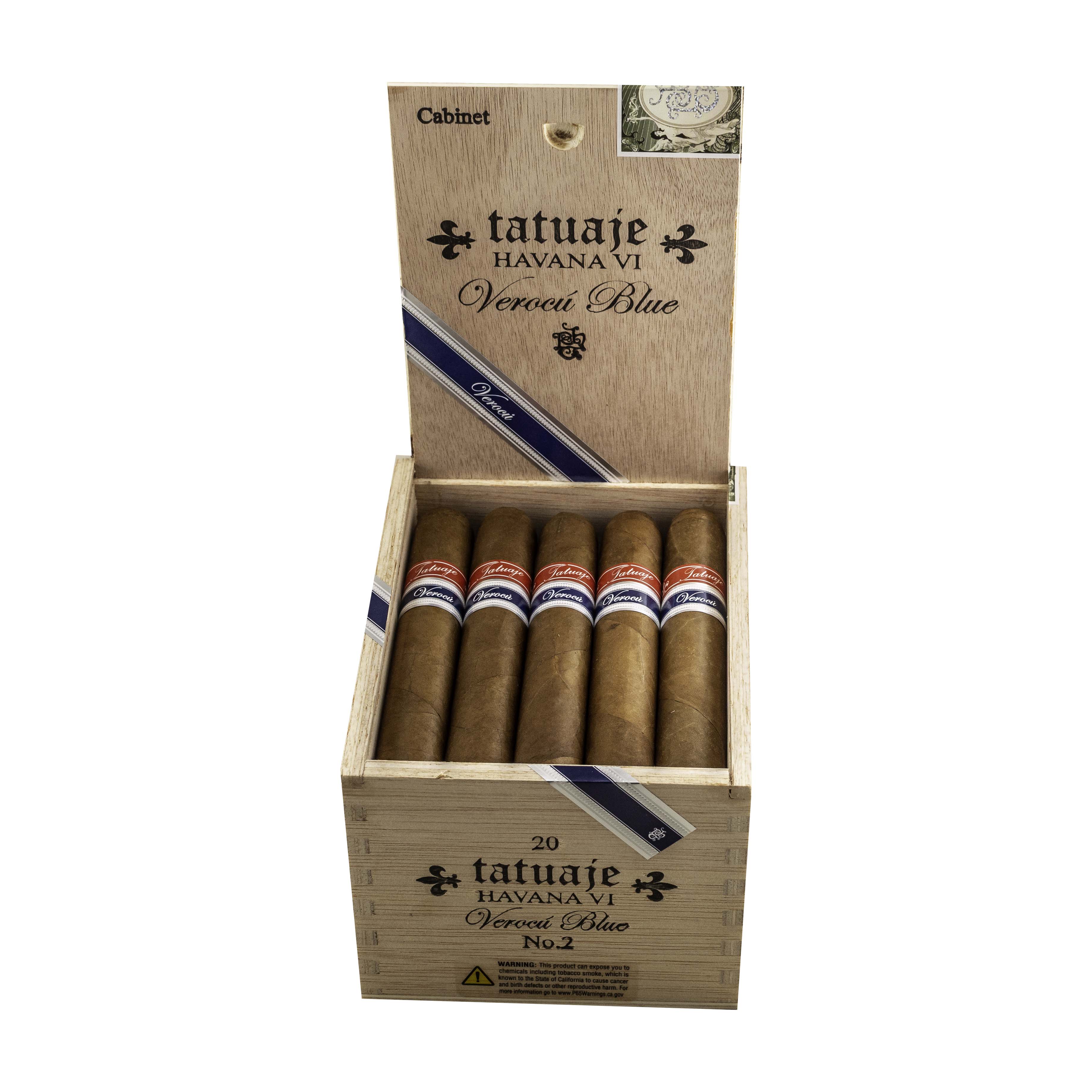 Verocu Blue No. 2 Cigar - Box Verocu Blue No. 2 Cigar - Box