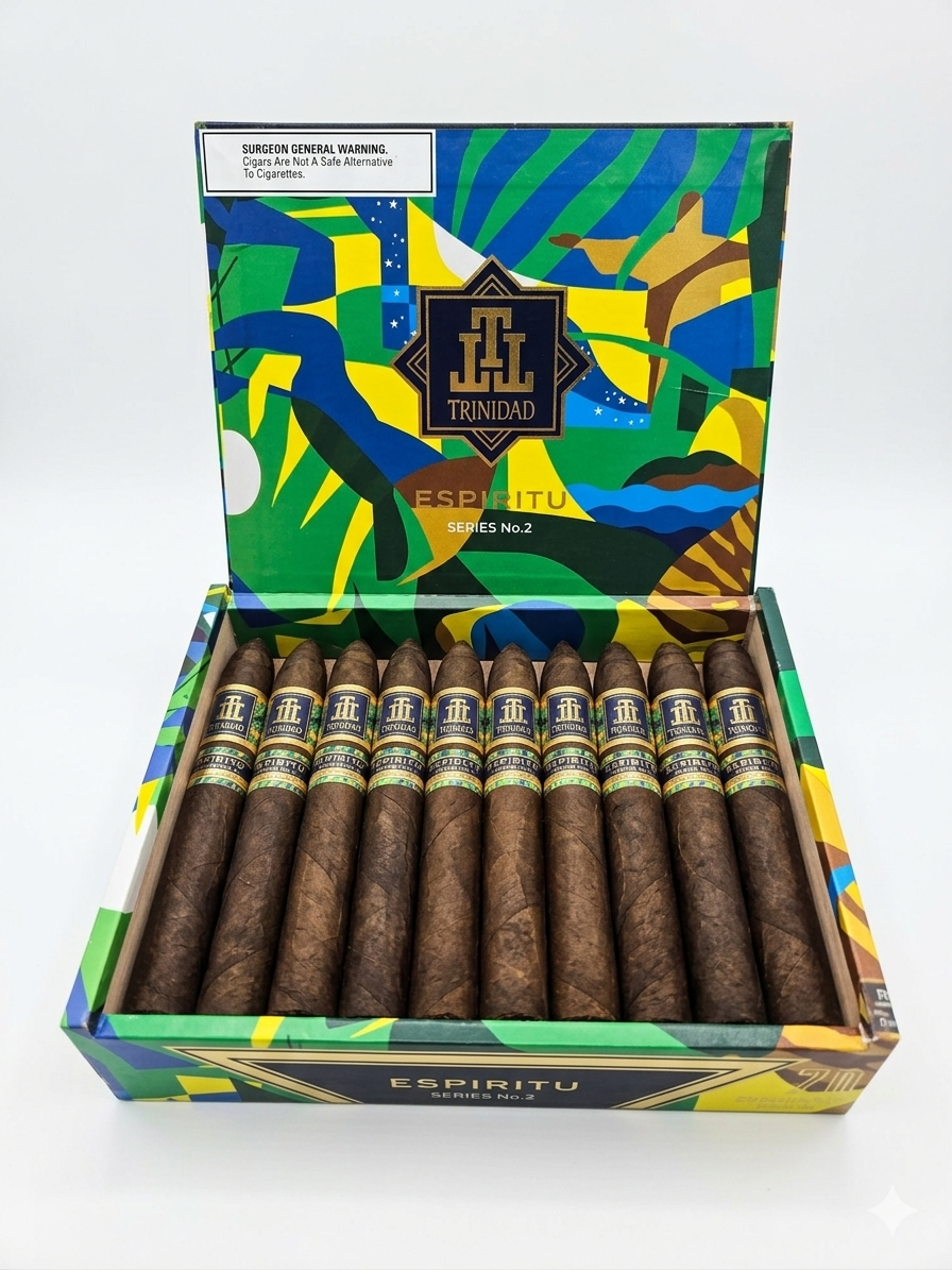 Trinidad Espiritu Series 2 Belicoso Cigar - Box