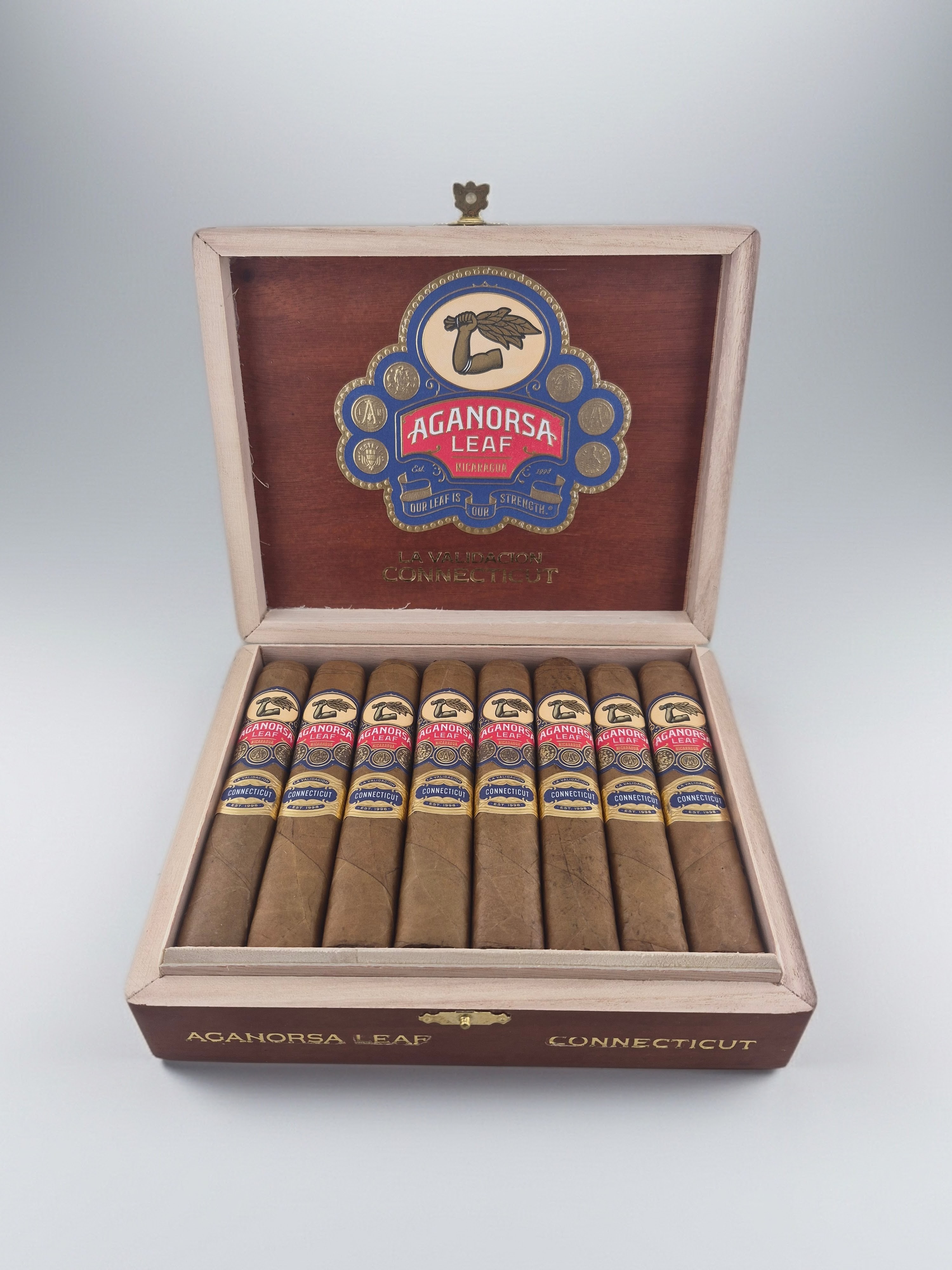 Aganorsa Leaf La Validacion Connecticut Gran Robusto - Box