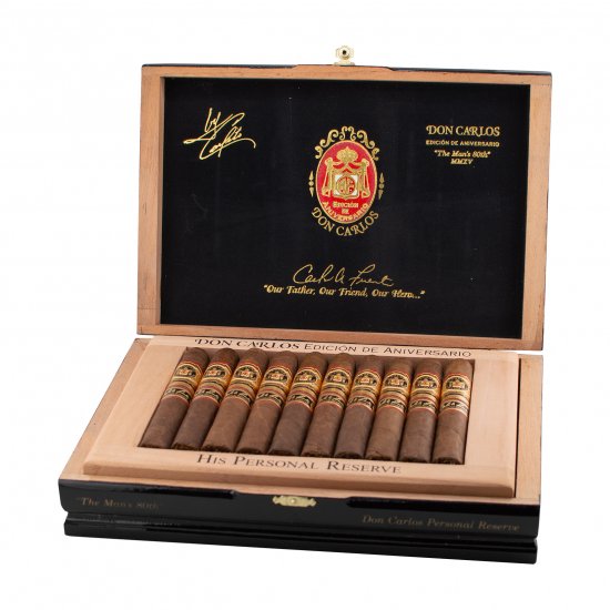 Don Carlos Personal Reserve "The Man's 80th" Cigar - Box Don Carlos Personal Reserve "The Man's 80th" Cigar - Box