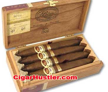 Padron 1926 80th Anniversary Natural Perfecto Cigar - Box Padron 1926 80th Anniversary Natural Perfecto Cigar - Box