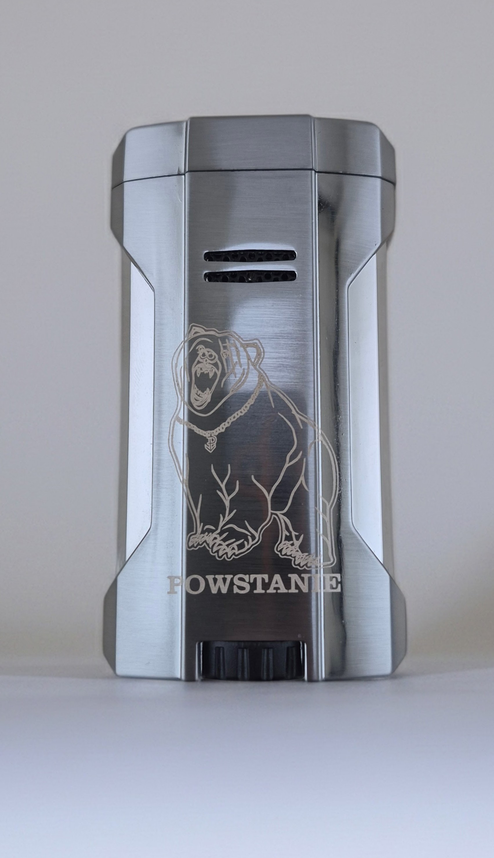 Powstanie War Bear Silver Quad Lighter