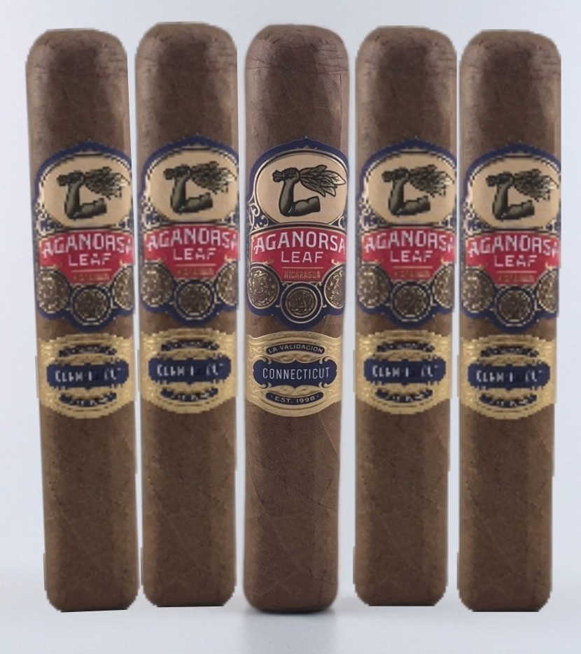 Aganorsa Leaf La Validacion Connecticut Gran Robusto - 5 pack